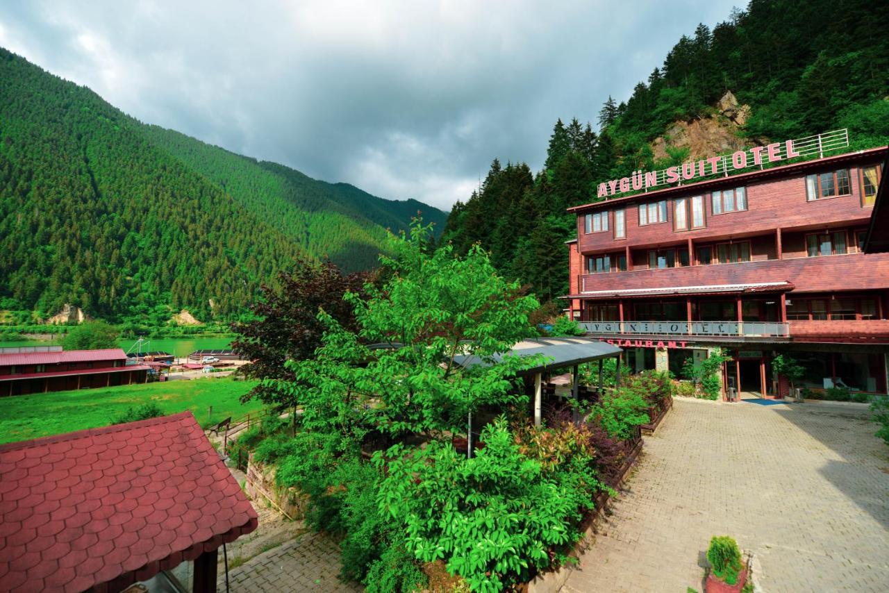 Ayguen Suites Hotel&Bungalow Uzungoel Bagian luar foto