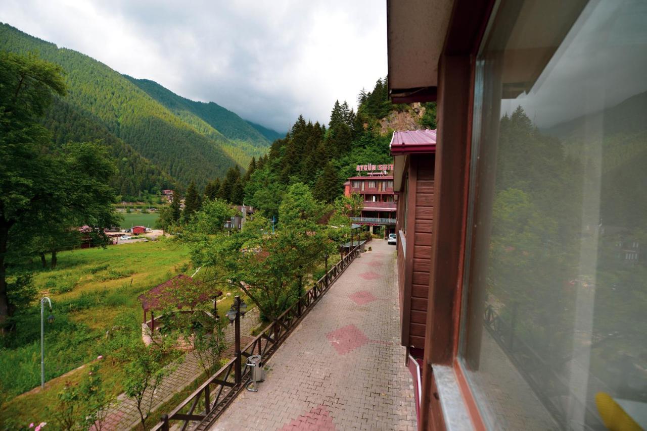 Ayguen Suites Hotel&Bungalow Uzungoel Bagian luar foto